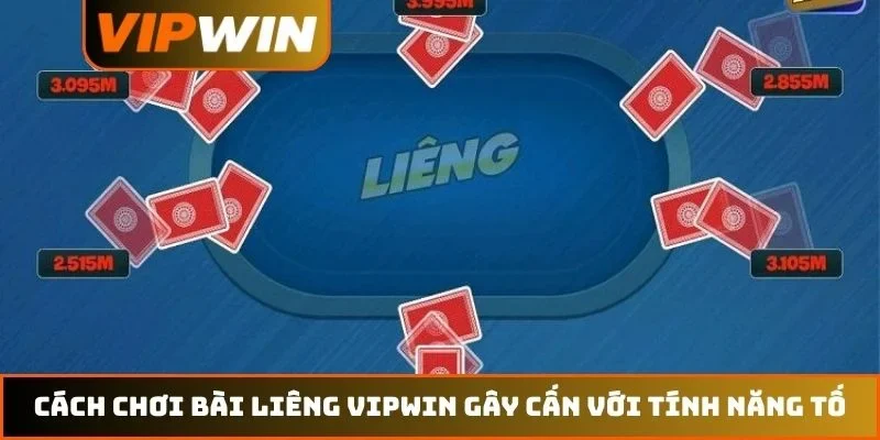 Cách chơi bài Liêng VIPWIN gây cấn với tính năng tố